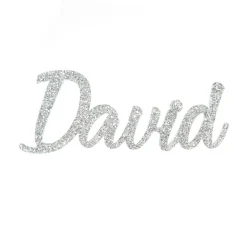 Personalised Laser Cut Names Christmas Table Decor|