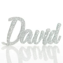 Personalised Laser Cut Names Christmas Table Decor|