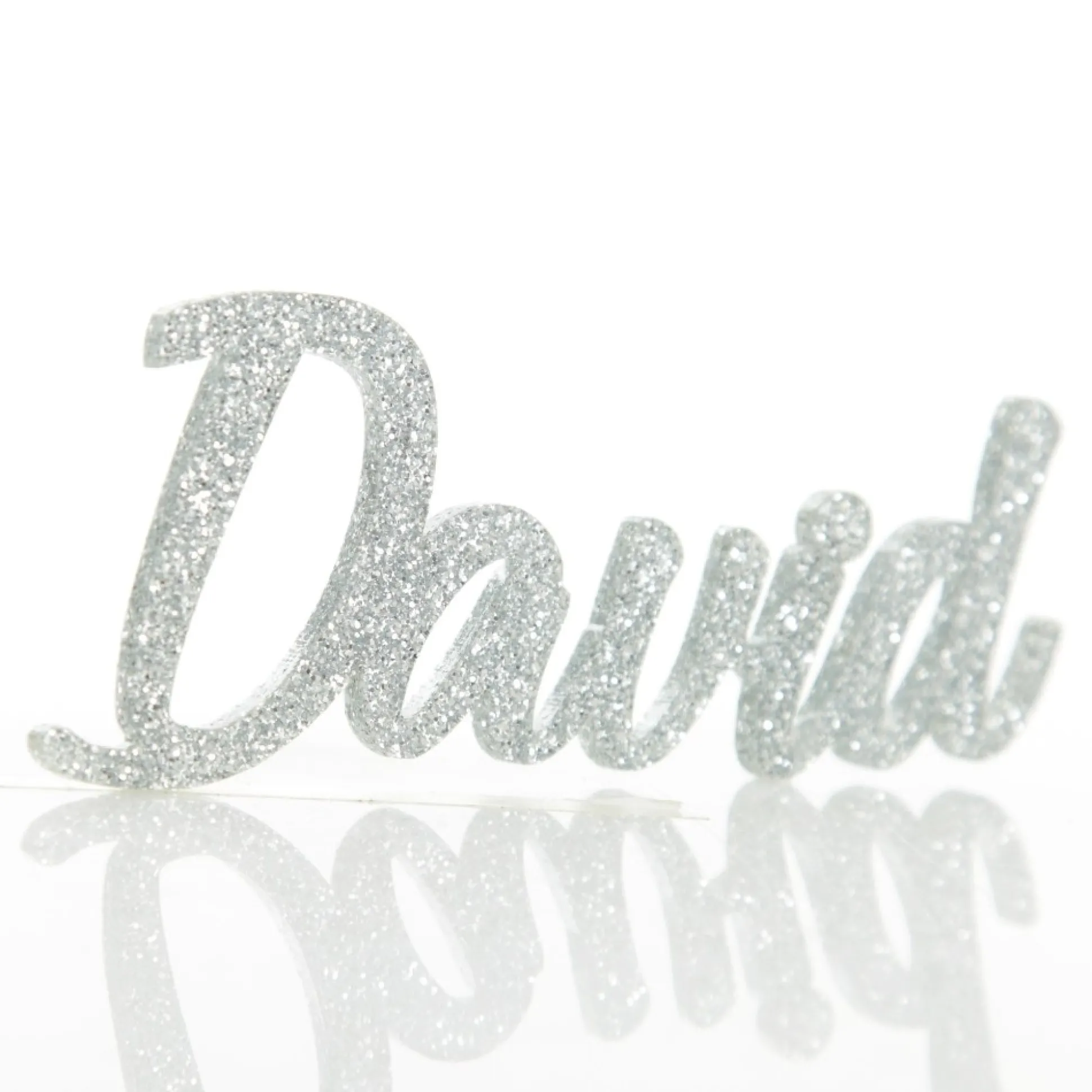 Personalised Laser Cut Names Christmas Table Decor|