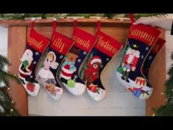 Personalised Nutcracker Christmas Stocking Personalised Stockings|
