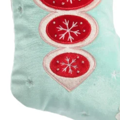 Personalised Peppermint Bauble Christmas Stocking Personalised Stockings|