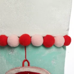 Personalised Peppermint Bauble Christmas Stocking Personalised Stockings|