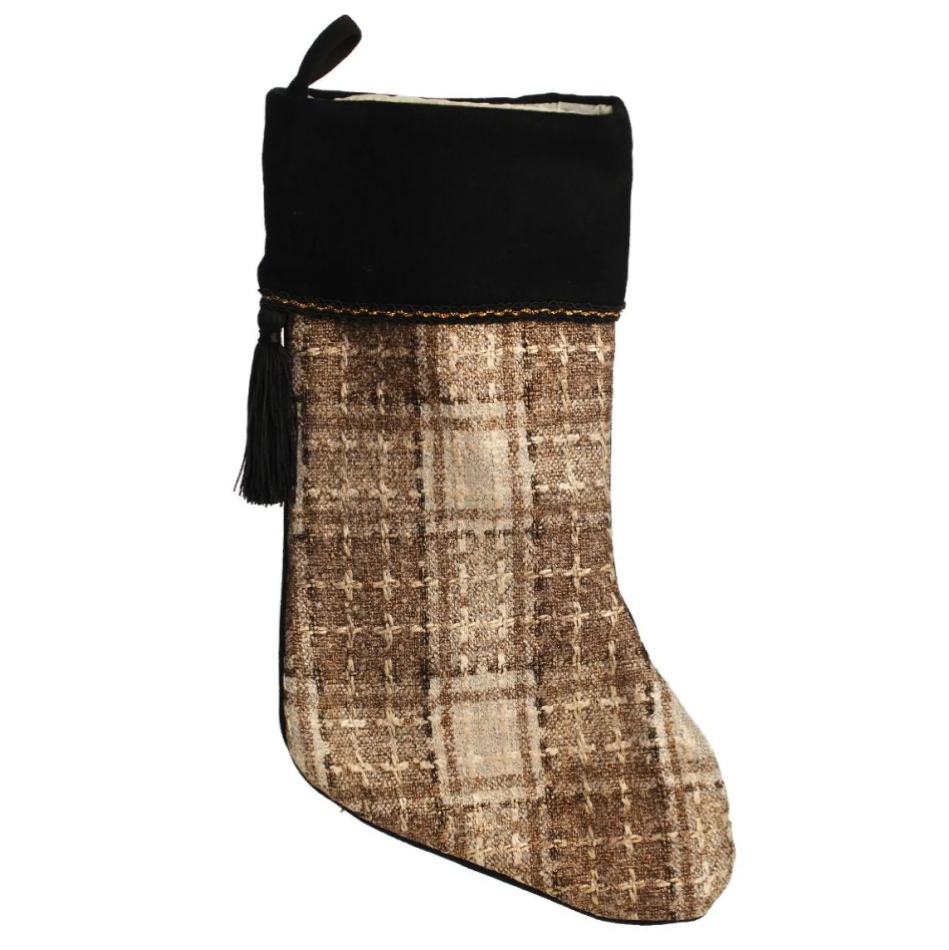 Personalised Plaid Christmas Stocking Personalised Stockings|