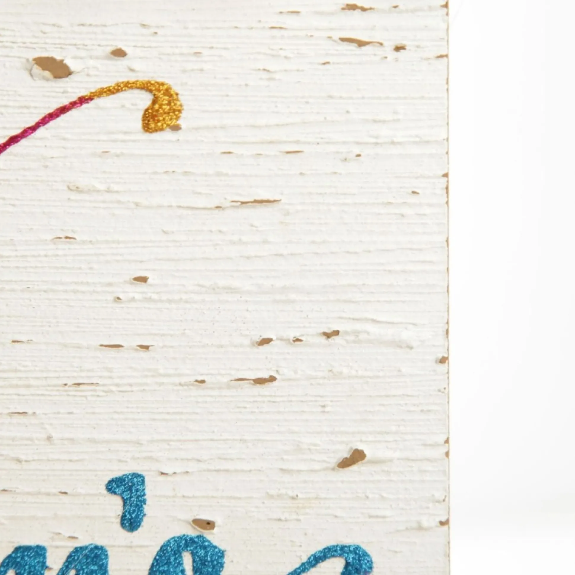 Personalised Pom Pom Rainbow Wood Plaque Christmas Plaques|