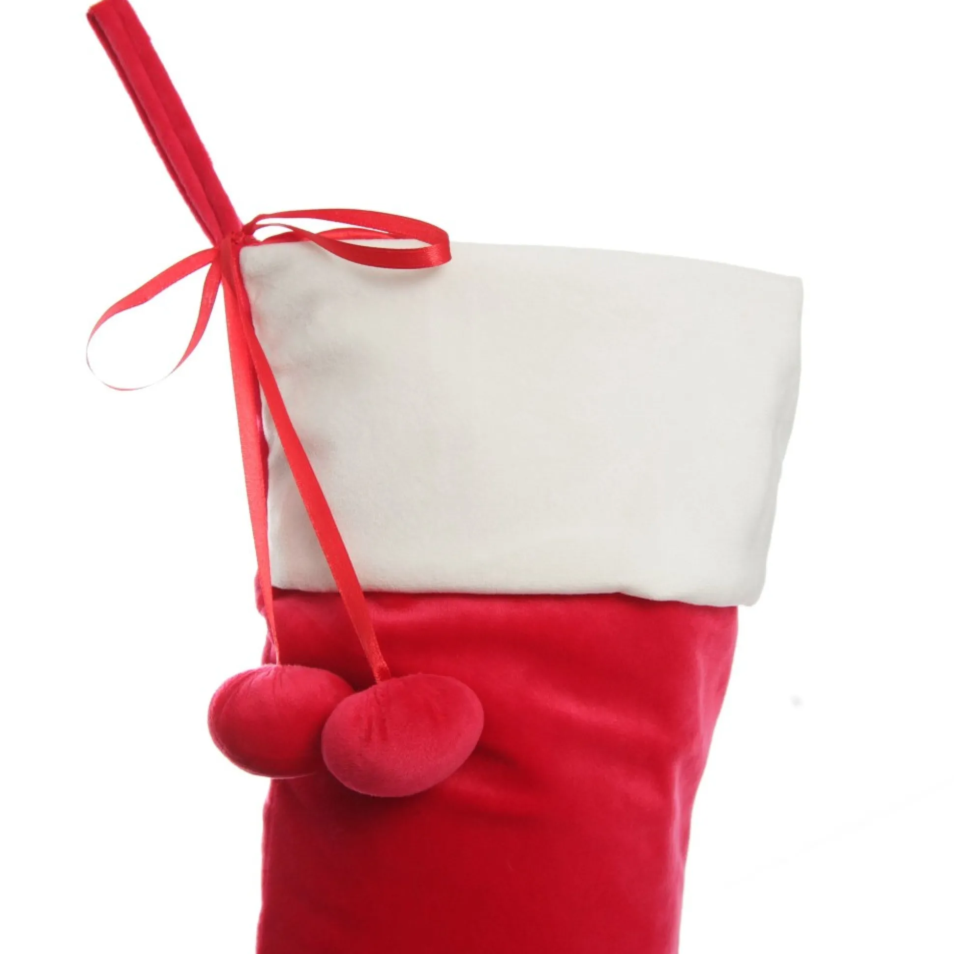 Personalised Red Velvet Christmas Stocking Personalised Stockings|