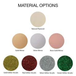 Personalised Red Velvet Quilted Christmas Stocking with Laser Cut Name Personalised Stockings|