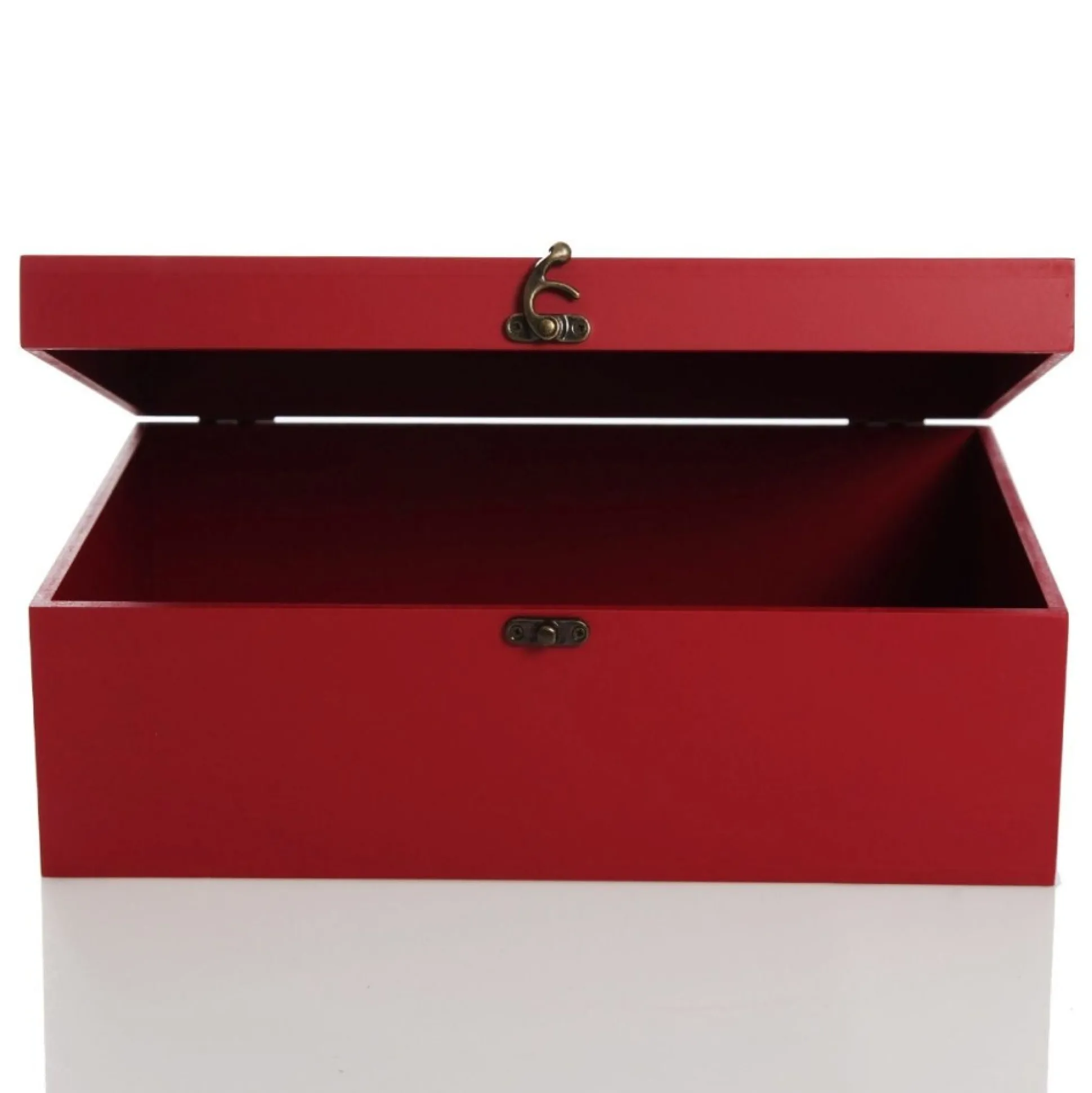 Personalised Red Wooden Christmas Eve Keepsake Box Gift Wrap, Boxes, Bags & Tags|