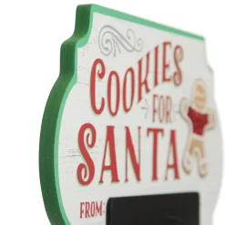 Personalised Retro Cookies for Santa Table Plaque Christmas Plaques|