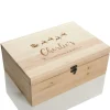 Personalised Santa Sleigh Wooden Christmas Eve Box Gift Wrap, Boxes, Bags & Tags|