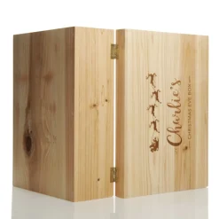 Personalised Santa Sleigh Wooden Christmas Eve Box Gift Wrap, Boxes, Bags & Tags|