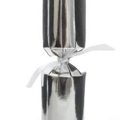 Personalised Silver Plain Bon Bon - Single Christmas Bon Bons|