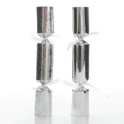 Personalised Silver Swirl Bon Bon - Single Christmas Bon Bons|