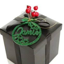 Personalised Stars Laser Cut Christmas Decoration Personalised Decorations|