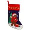 Personalised Teddy Bear Christmas Stocking Personalised Stockings|