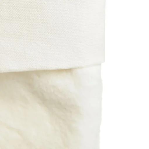 Personalised White Fur Christmas Stocking with Pom Poms Personalised Stockings|