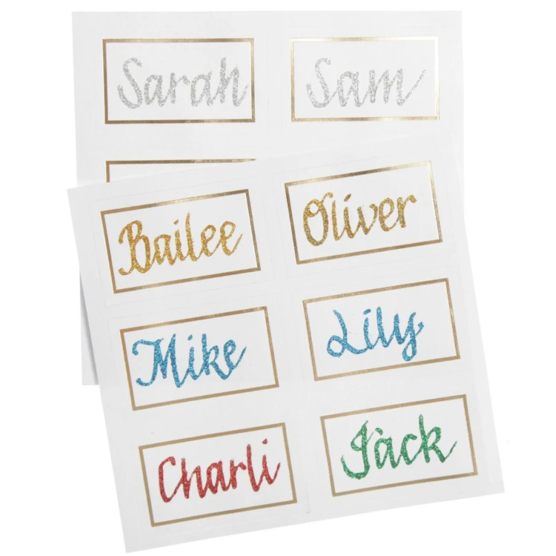 Personalised White with Silver Snowflake Bon Bon - Single Christmas Bon Bons|