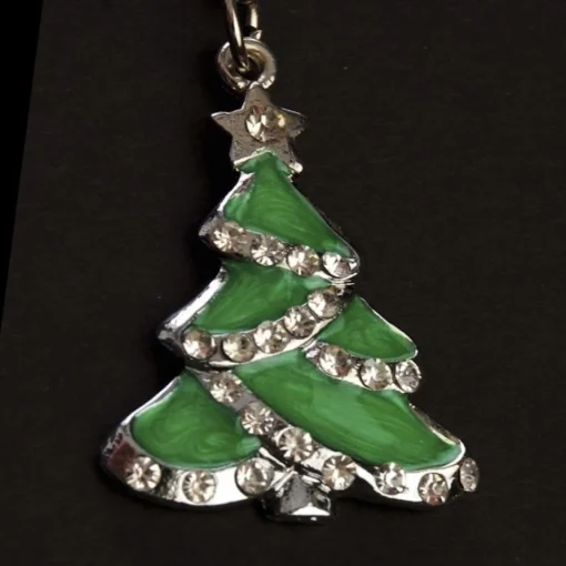 Pewter Tree Keyring Christmas Gifts|