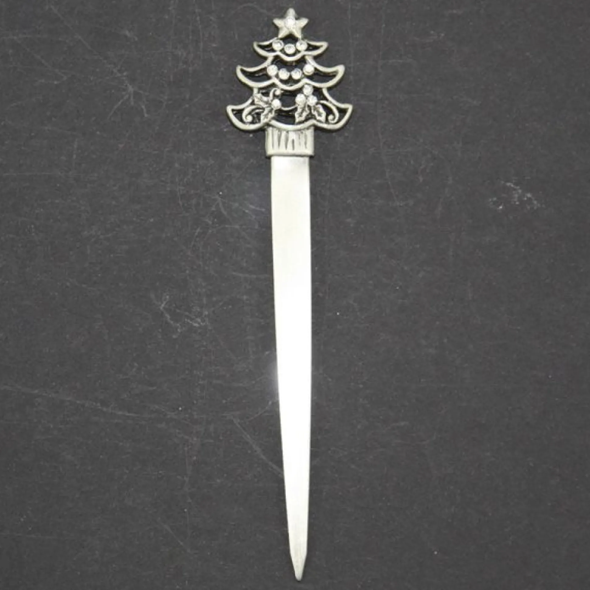 Pewter Tree Letter Opener Christmas Gifts|