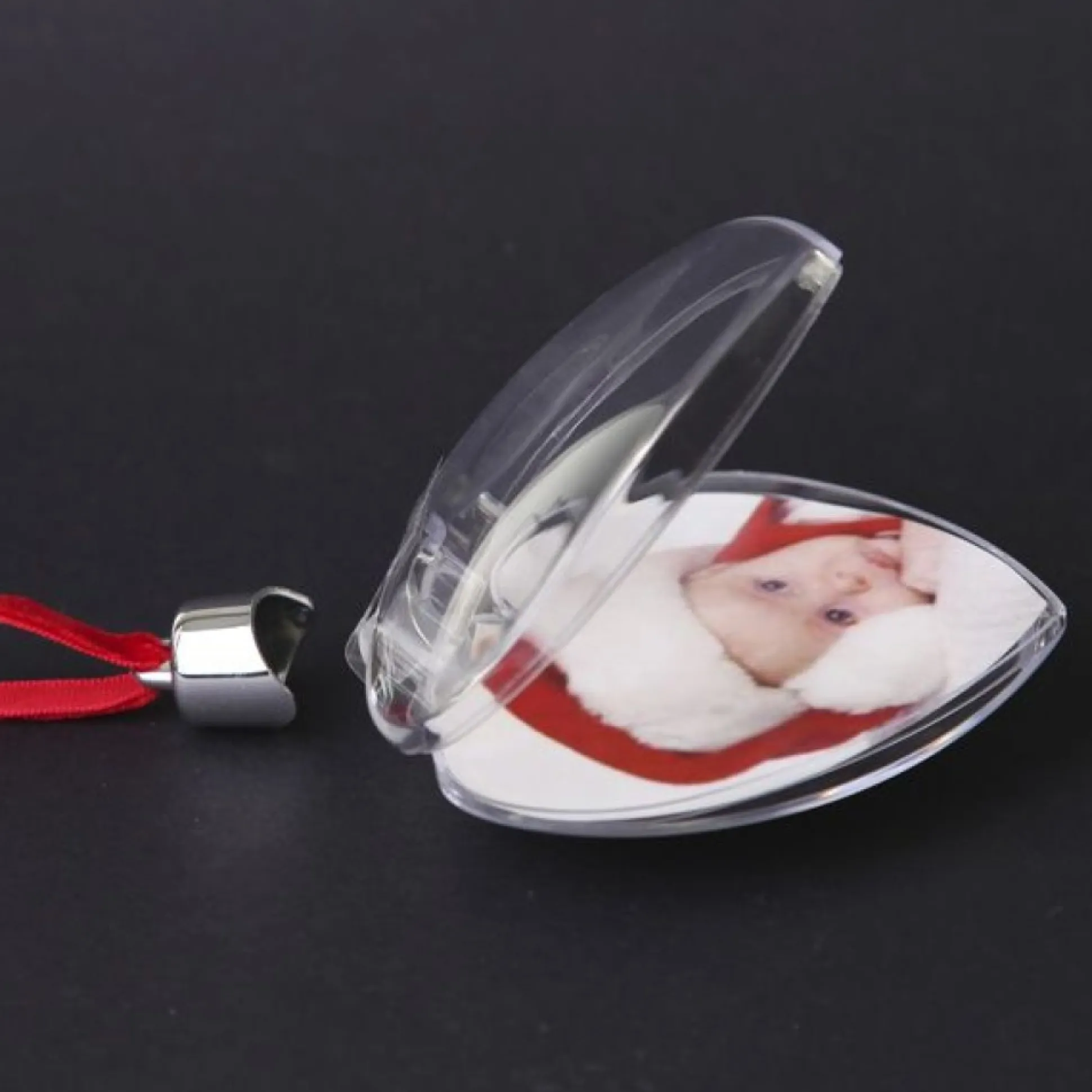 Photo Heart Ornament Photo Gifts|