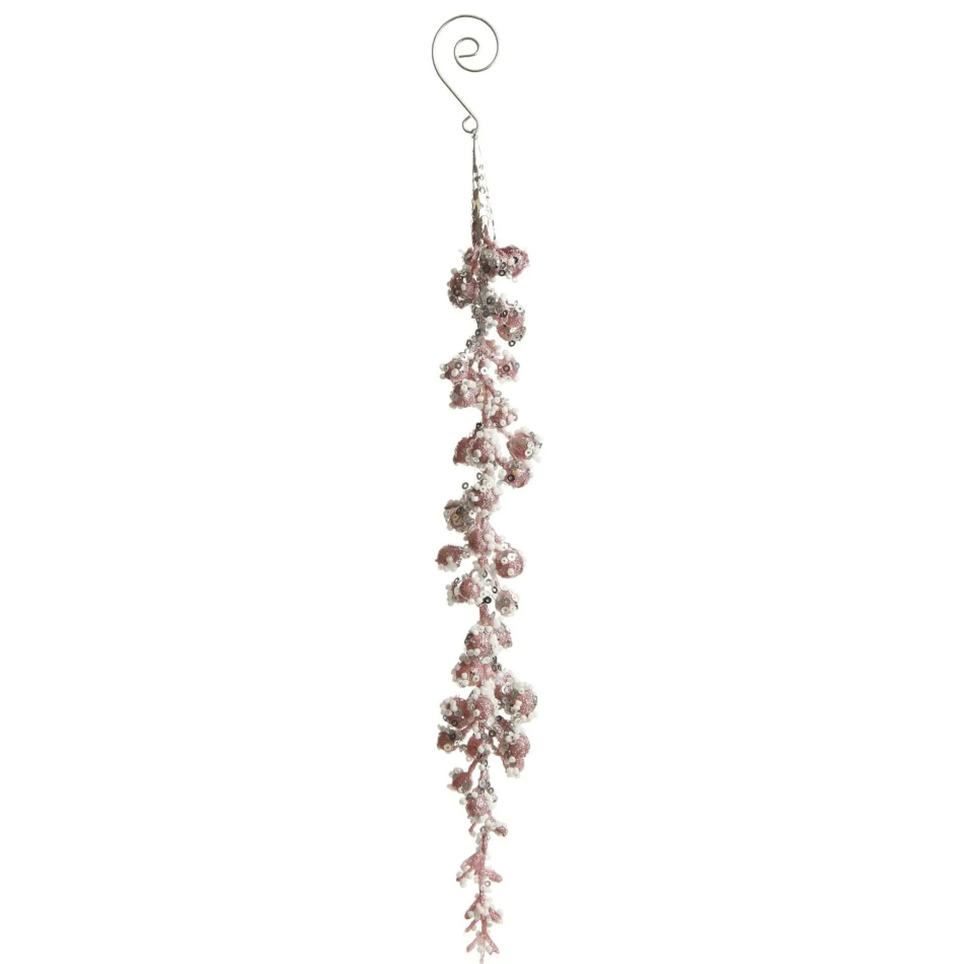 Pink Berry and Pearl Drop Christmas Tree Decoration Christmas Tree Decorations|