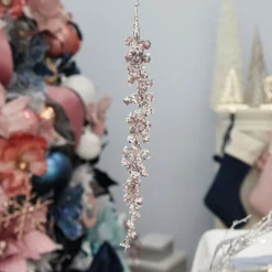 Pink Berry and Pearl Drop Christmas Tree Decoration Christmas Tree Decorations|