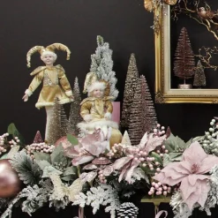 Pink Berry Christmas Spray Christmas Sprays|