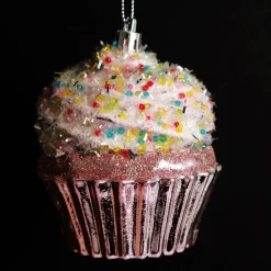 Pink Cupcake Hanging Christmas Decoration Christmas Tree Decorations|