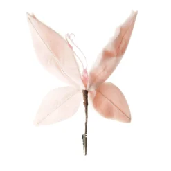 Pink Fur Butterfly Clip Butterflies And Birds|