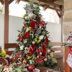 Pink Gumnut Flower Christmas Bush Spray Christmas Sprays|