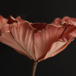 Pink Ombre Magnolia Flower Stem Christmas Flowers|