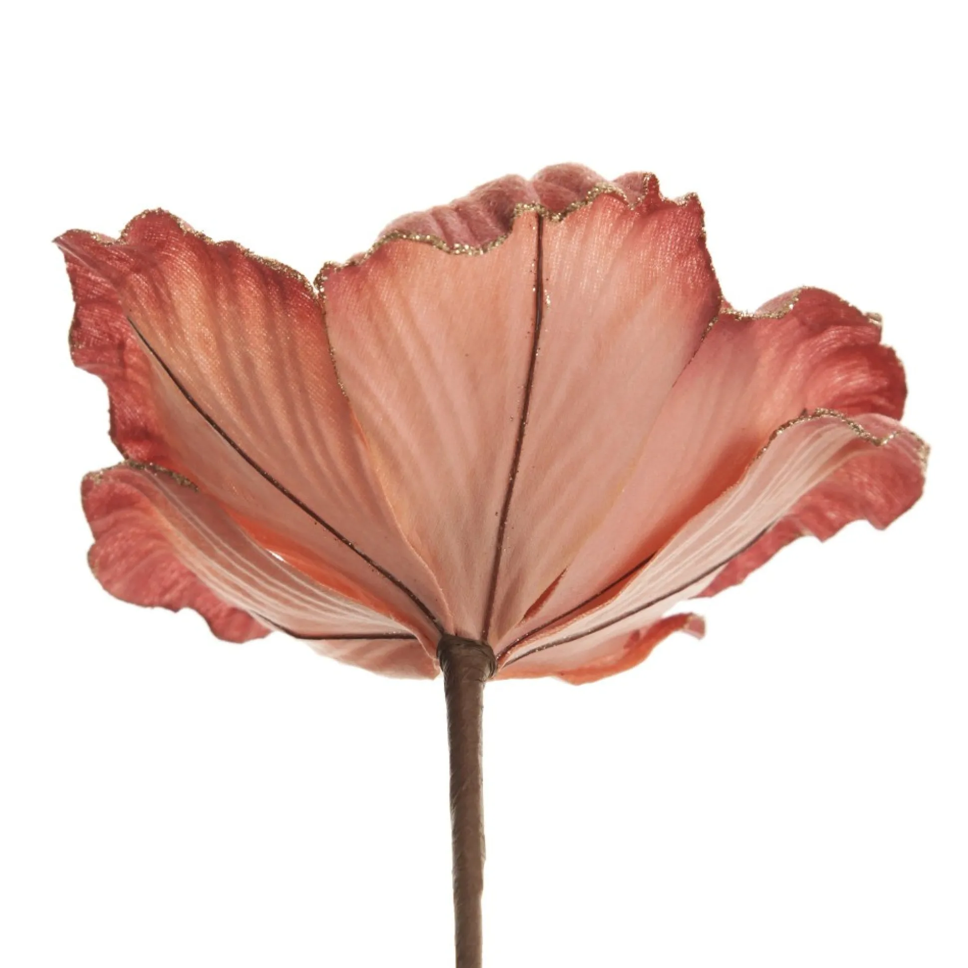 Pink Ombre Magnolia Flower Stem Christmas Flowers|
