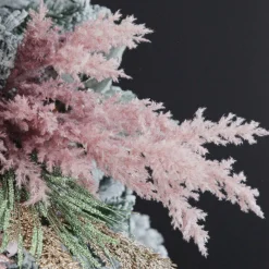 Pink Ombre Pampas Grass Spray Christmas Sprays|