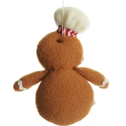 Plush Gingerbread with Chef Hat Tree Decoration Christmas Tree Decorations|