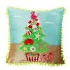 Pom Pom Beach Tree Christmas Cushion Cover Christmas Cushions|