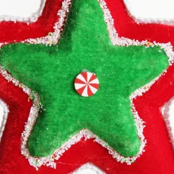 Red and Green Candy Star Christmas Decoration Christmas Tree Decorations|