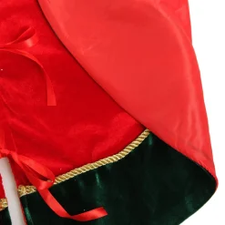 Red and Green Velvet Christmas Tree Skirt Christmas Tree Skirts|