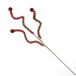 Red and Green Whimsical Christmas Pick Christmas Tree Picks|