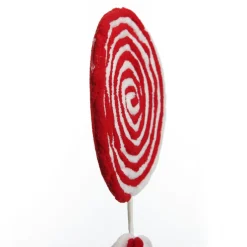 Red and White Felt Lollipop Christmas Pick Christmas Tree Picks|