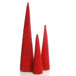 Red Berry Cone Table Top Christmas Tree Table Top Christmas Trees|