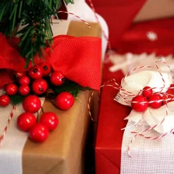 Red Berry Pick - Set of 2 Christmas Pick|