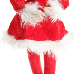 Red Elf Standing Christmas Ornament Christmas Elves And Fairies|