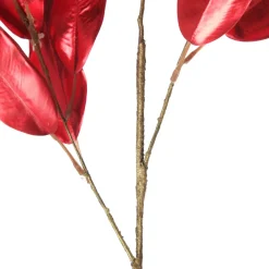 Red Eucalyptus Leaf Branch Spray Christmas Sprays|