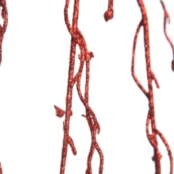 Red Glitter Branch Christmas Sprays|