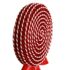 Red Glitter with Twine Lollipop Christmas Decoration Christmas Tree Decorations|