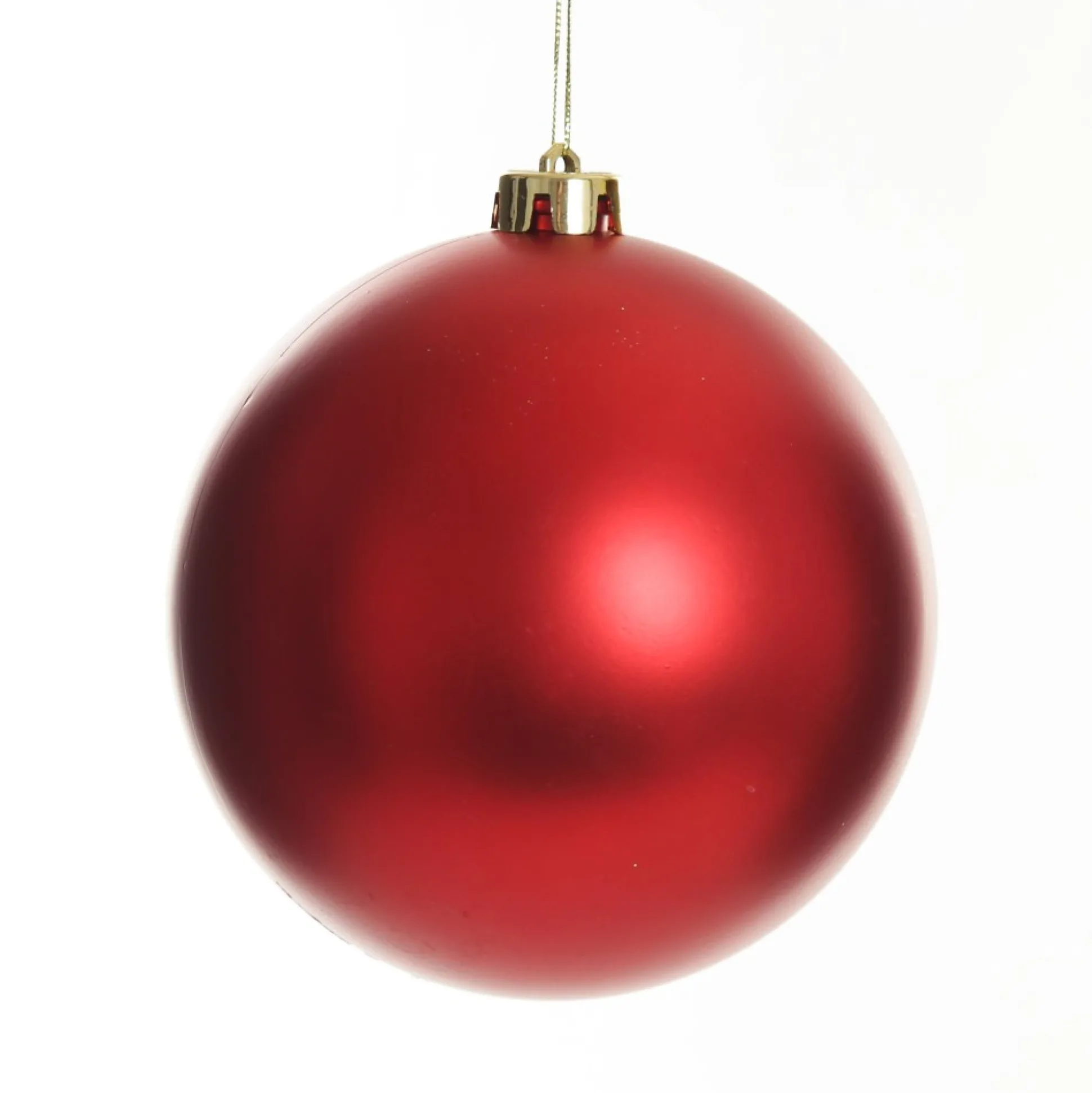 Red Jumbo Shatterproof Christmas Bauble Decoration Shatterproof Baubles|