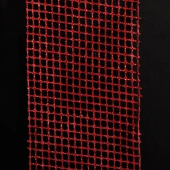 Red Mesh Wired Christmas Ribbon Garland Tree Garlands|