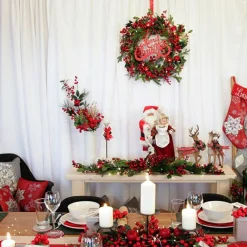 Red Wreath Hanger Wreath Hangers And Stands|