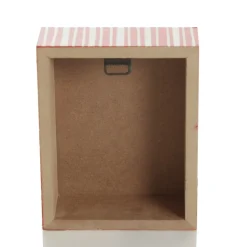 Retro Candy Cane Christmas Wall Box Sign Wall Hangings And Signs|