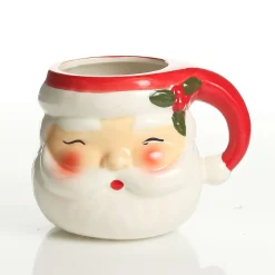 Retro Santa Christmas Mug Christmas Wine Glasses And Mugs|
