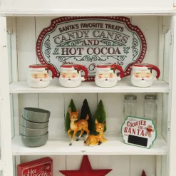 Retro Santa Christmas Mug Christmas Wine Glasses And Mugs|